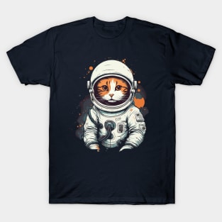 Catstronaut || Funny Cat Astronaut in Space T-Shirt